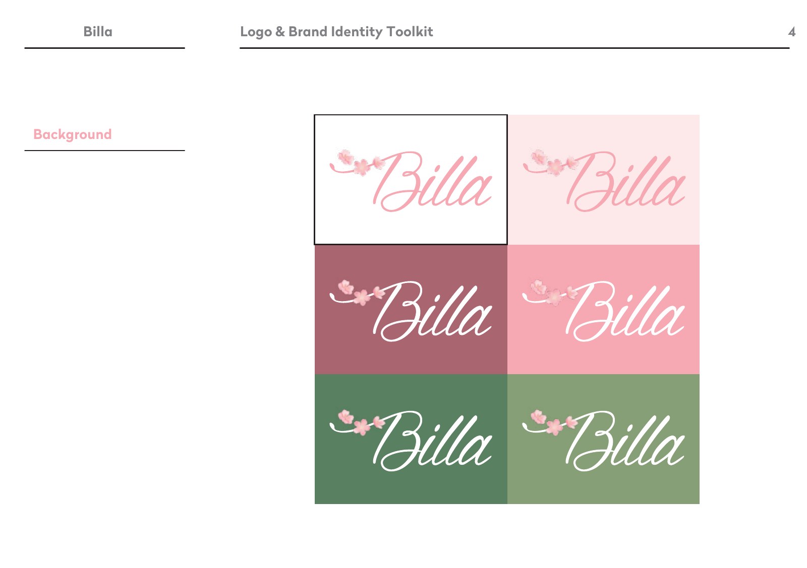 Billa presentation slide 6