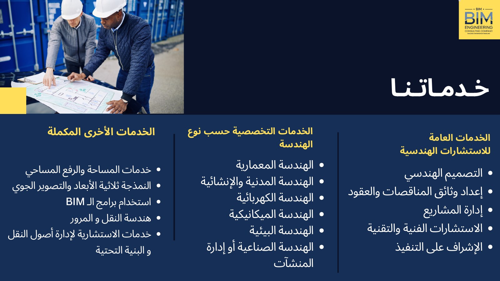 BIM Arabia presentation slide 6